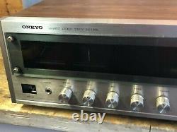Vintage ULTRA RARE ONKYO TX-8500 Monster AM/FM Stereo Receiver Quartz Lock, 110W
