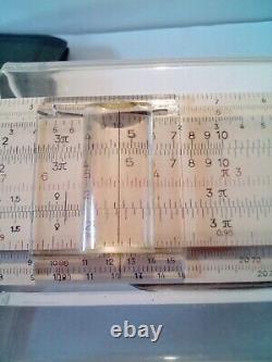 Vintage ULTRA-Rare Faber Castell 67/54R Addiator Slide Rule Hybrid Calculator