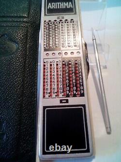 Vintage ULTRA-Rare Faber Castell 67/54R Addiator Slide Rule Hybrid Calculator