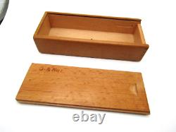 Vintage Ultra Rare 1960's Glycine + Atlas Wood Presentation Case Box for Airman