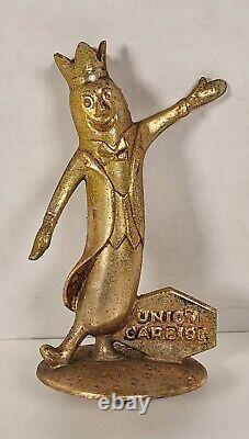 Vintage Ultra Rare 1960s Union Carbide King Carbide Award Advertising Figure