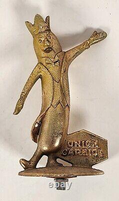 Vintage Ultra Rare 1960s Union Carbide King Carbide Award Advertising Figure