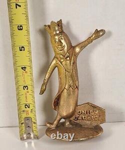 Vintage Ultra Rare 1960s Union Carbide King Carbide Award Advertising Figure