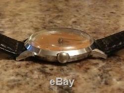Vintage Ultra Rare 1965 Timex Marlin Orange dial mens watch PRISTINE&SERVICED