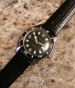 Vintage Ultra Rare 1970 Timex Skin Diver 200Ft Men's Divers Watch MINT&SERVICED