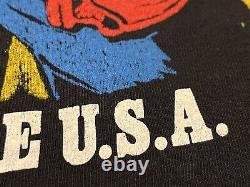 Vintage Ultra Rare 1985 Bruce Springsteen Born In The USA Tour T-Shirt 8/19/85