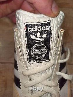 Vintage Ultra Rare 80's Adidas Universal Sneakers Made in West Germany Size 8