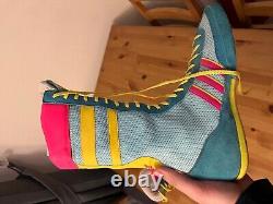 Vintage Ultra Rare Adidas Attack Boxing Boots Made In West Germany US Size 11