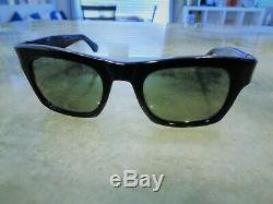 Vintage Ultra Rare Bausch & Lomb B&L Ray-Ban Wayfarer Plainsman Sunglasses Tart