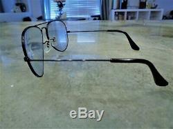Vintage Ultra Rare Bausch Lomb Ray-Ban Z0520 VYAS Shooter Aviator Sunglasses B&L
