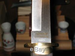 Vintage Ultra Rare Cold Steel Japan #37 Complete Emperor Knife Set+extra Saki
