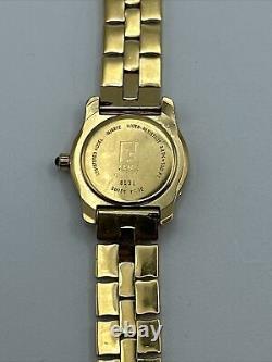 Vintage Ultra Rare Fendi 850L 18K GP Roman Num Watch. Working Great
