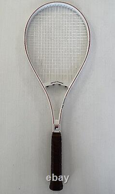 Vintage Ultra Rare Fila Discovery Astroceramic Tennis Racquet 4 3/8 White USA