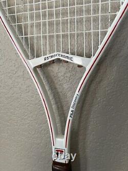 Vintage Ultra Rare Fila Discovery Astroceramic Tennis Racquet 4 3/8 White USA