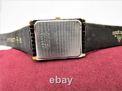 Vintage Ultra Rare Gents Seiko 5P30-5B29 Tank Slim Case Roman Numeral Watch JB