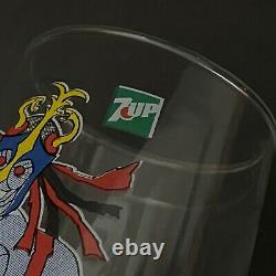 Vintage Ultra Rare Glass Cup 7up Mumm-ra Thundercats Promotional Argentina
