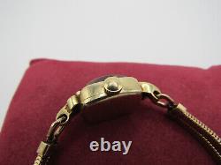 Vintage Ultra Rare Hamilton Lisette Watch 10K Solid Gold Biggs Case Cal. 750