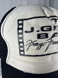 Vintage Ultra Rare J Geils Band 1982 Freeze Frame Tour SnapBack Trucker Hat