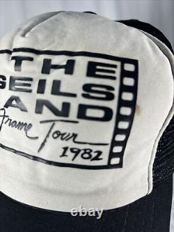 Vintage Ultra Rare J Geils Band 1982 Freeze Frame Tour SnapBack Trucker Hat