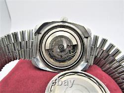 Vintage Ultra Rare Mirexal SuperAutomatic Dive Watch 25 Jewels Original Bracelet