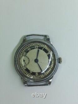 Vintage Ultra Rare Molnija Wrist Watch 15 stones 19-1 CCHZ USSR Soviet Union 50s