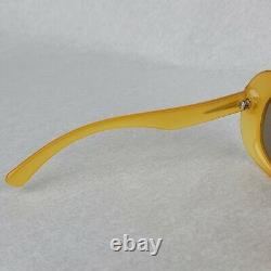 Vintage Ultra Rare Optyl Design Sunglasses 70's Yellow