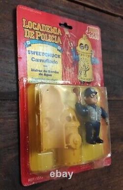 Vintage Ultra Rare Police Academy Sweetchuck Figure Argentina Jocsa Toy Moc New