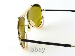 Vintage Ultra Rare Ray Ban Deep Freeze Kalichrome 12k Gold Filled B&l Sunglasses