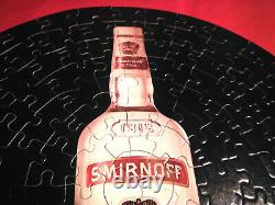 Vintage Ultra Rare Smirnoff Vodka 150 Piece Round Jigsaw Puzzle Rare