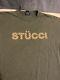 Vintage Ultra Rare Stussy Stucci Shirt Skate Hip Hop 90s Spoof T-shirt