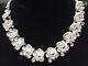 Vintage Weiss Signed Ultra Rare Stunning Ice Crystal Rhinestone Necklace