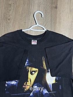 Vintage WWF 1999 The Undertaker Unholier Than Though Shirt L ULTRA RARE