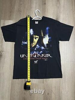 Vintage WWF 1999 The Undertaker Unholier Than Though Shirt L ULTRA RARE