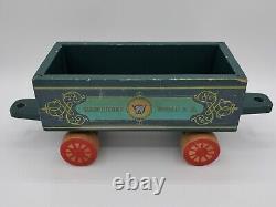 Vintage Walt Disney World Railroad R. R. Train Tender Wooden Toy ULTRA RARE