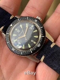 Vintage Watch Bulova Orologio Skin Diver Nautilus Ultra Rare Top