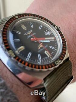Vintage Watch Orologio Longines Ref 7970-2 Ultra Chron Oversize Diver Sub Rare