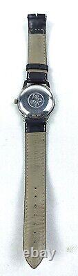 Vintage Zodiac goldenline Watch automatic 1960's Men ultra rare black Swiss Made