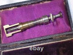 Vintage unbranded Watchmakers Jeweling Tool Ultra Rare neat old tool