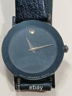 WOMEN'S RARE VINTAGE CLASSIC 90s Ultra Thin MOVADO WATCH 84. C6.855.2A 8 Jewels