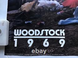 Woodstock 1969 Original Soundtrack Album Cover Ultra Rare Vintage Poster