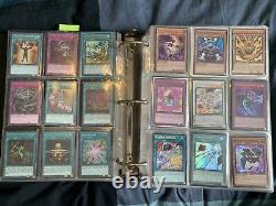 Yugioh Collection Binder 150+ High Rarity Cards Holographic Vintage! Ultra Rare